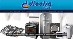 Desktop Screenshot of dicolsa.com